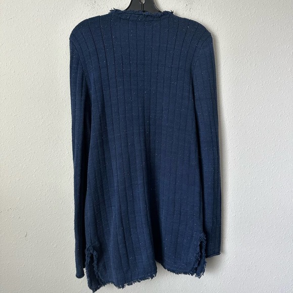 Cabi #181 Duches Navy Blue Cardigan Sz M - Picture 4 of 5